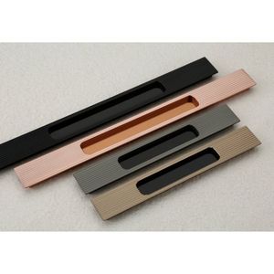 Tiradores de Aluminio Ecológicos para Muebles, Modernos, para Cómodas, Armarios y Cajones, Duraderos, Fáciles de Instalar, Ajustables, para Hoteles - Product Image 1