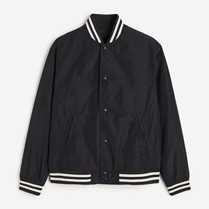 Compre la Nueva Chaqueta Varsity de Satén Personalizada de Invierno Más Vendida, de Alta Calidad, Color Sólido, Ecológica y Transpirable para Hombre y Mujer - Product Image 6