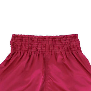 Pantalones Cortos de Muay Thai y MMA Hechos a Medida, Satinados, de Cintura Media, con Impresión Digital, Elásticos, Negros, de Secado Rápido y Transpirables - Product Image 5