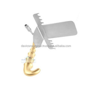 Rétracteur SALDANHA avec tube d'aspiration manuel en fibre optique en acier inoxydable pour abdominoplastie et chirurgie plastique - Product Image 5