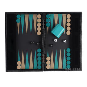 Handmade Wood Leather <b>Backgammon</b> Games-Traditional Design Eco-Friendly Multi-Piece <b>Set</b> Customizable Options for Home Playing - Product Image 2