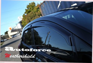 แผ่นบังแดดหน้าต่างรถยนต์ Toyota Auris Hatchback รุ่นปี 2007-2012 วัสดุ PC ป้องกันสภาพอากาศ สไตล์สปอร์ต - Product Image 4