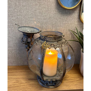 Linterna Metálica Vintage de Alta Calidad, Linterna Elegante y Duradera para el Hogar, Interiores, Exteriores, Camping, Iluminación y Regalos - Product Image 4