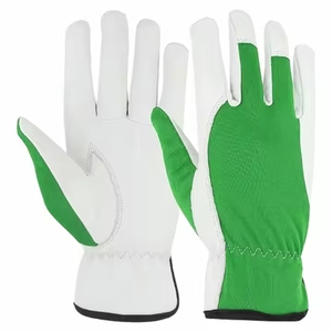 High Performance Cowhide Grain Leather Assembly <b>Gloves</b> Soft Comfortable Safety Heat Spark Resistant Hand Protection <b>Gloves</b> - Product Image 6