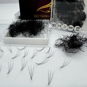 Extensiones de Pestañas de Volumen Preformadas CC/DD/M/L Curl 0.03 0.05 0.07, Aspecto Natural, Pelo Sintético, Suministros al por Mayor - Product Image 1