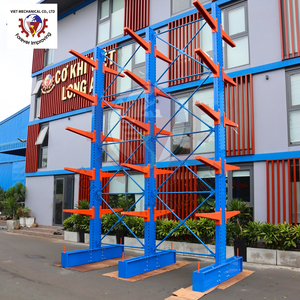 Étagères cantilever robustes construites avec des colonnes verticales solides et des bras réglables pour un stockage stable de charges lourdes et volumineuses - Product Image 6