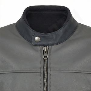 Chaqueta de Cuero para Motociclistas de Alta Calidad, Personalizada, para Hombre, Temporada de Invierno, Nueva Chaqueta con Logotipo, Fabricante de Equipo Profesional - Product Image 4
