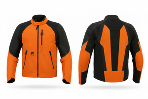 รับผลิตเสื้อแจ็คเก็ตมอเตอร์ไซค์แบบขายส่ง คุณภาพสูง กันน้ำ ระบายอากาศได้ดี มีกระเป๋าซิป เสื้อแจ็คเก็ตนิรภัยสำหรับขี่มอเตอร์ไซค์ - Product Image 3