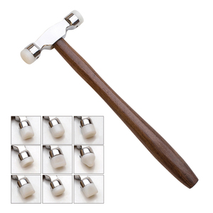 9 in 1 SOFT FACE HAMMERS MALLETS MULTI SHAPES NYLON HEADS Jewelry Making <b>Tools</b> Equipment for Craftsmen Model Makers and Jewelers - Product Image 1