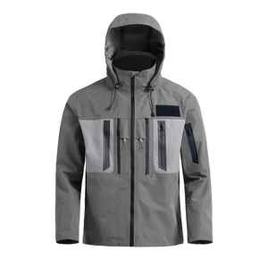 Men's New 2026 Custom 3 Layer Polyester Men's <b>Jackets</b> Windproof Waterproof Breathable Fishing Wear <b>Rain</b> <b>Jacket</b> Outdoor <b>Jacket</b> - Product Image 1