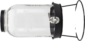 2.9 Gallon <b>Glass</b> Drink Dispenser with Metal Rack - Product Image 2