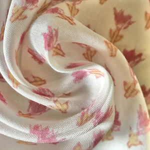 Tissu en coton imprimé à la main – Motif floral Buti |   Textile indien imprimé aux teintures naturelles - Product Image 2