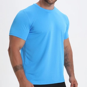 Men's Quarter-Zip Stand <b>Collar</b> <b>T</b>-<b>Shirt</b> 100% Cotton Short Sleeve Muscle Stretch Workout Quick Dry Breathable <b>T</b> <b>Shirts</b> for Men's - Product Image 2