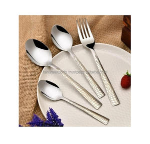 Venta al por mayor juego de cubiertos de cocina cubiertos de metal hechos a mano con tamaño personalizado para bodas exportados a la India - Product Image 3