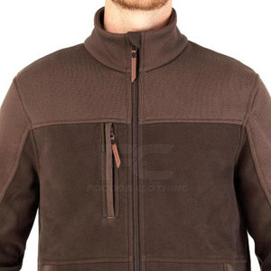 Chaqueta Softshell de Cuello Alto para Hombre, Diseño Personalizado, Último Diseño, Cierre Completo, Ligera, Precio Económico, Venta al Por Mayor - Product Image 6