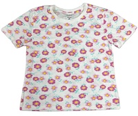 T-shirt d'Été Femme en Gros, Modèle Basique Imprimé Pigment, Tee-shirts Graphiques pour Femme