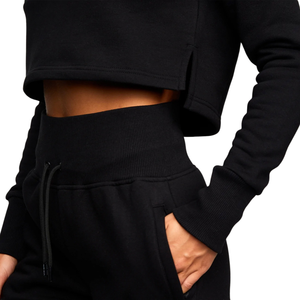 Womens High Waist Fleece <b>Jogger</b> Sweatpants <b>Slim</b> Fit Drawstring Elastic Waist Soft Casual Gym Running Lounge Bottom Pants Winter - Product Image 5