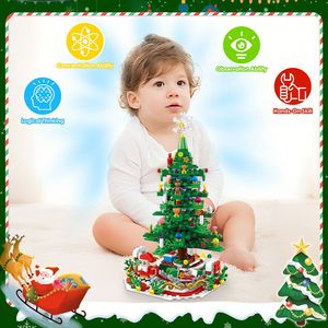 Set di Costruzione Albero di Natale Luminoso a LED 2025 con Calendario Conto alla Rovescia di 24 Giorni, Puzzle di Blocchi Natalizi per Decorazioni Interne - Product Image 3