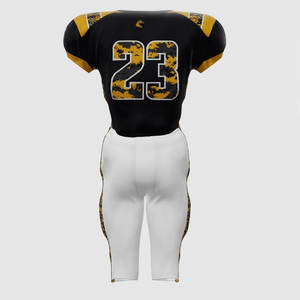 Uniforme de football américain pour hommes entièrement personnalisé, style parfait, vente chaude, prix raisonnable, designs uniques, uniforme de football pour hommes - Product Image 3