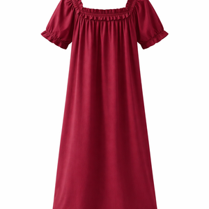 Camisón de Algodón para Mujer, Venta al Por Mayor Directa de Fábrica - Diseños Personalizados OEM del Fabricante - Product Image 2