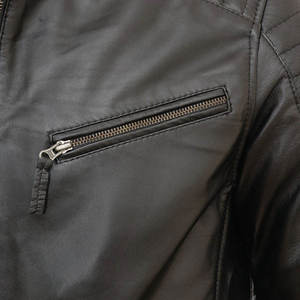 Veste en cuir premium pour homme, style streetwear, impression de logo personnalisée, imperméable, coupe-vent, vêtements d'hiver, best-seller, tendance, nouveauté - Product Image 6