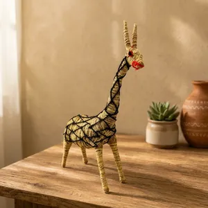 Adorno Decorativo de Paja Natural Hecho a Mano, Estilo Bohemio, Ecológico, con Forma de Animal, para Decoración del Hogar - Product Image 6
