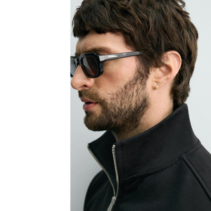 Sweat-shirt pour homme à demi-zip en polaire, pull à quart de zip, coupe courte, tissus de qualité supérieure, respirabilité, chaleur, 100% coton - Product Image 5