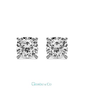 Fournisseur de bijoux en gros, conception personnalisée, boucles d'oreilles en diamant moissanite pour hommes, 4 mm, Glosbe & Co, OEM ODM acceptés - Product Image 1