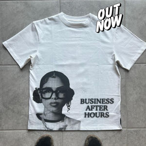 T-shirts Homme Streetwear Vintage à Impression Graphique, Fabrication en Gros par le Fabricant, Personnalisables, Coton Lourd 100% - Product Image 2