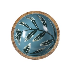 Tazón Impreso de Calidad Deluxe Hecho con Madera de Acacia para Cocina y Otros Usos de Catering, Tazón para Servir de Buena Calidad - Product Image 5