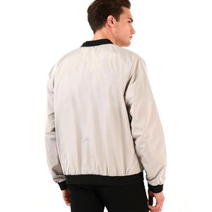 Men Fashion Outdoor Bomber <b>Jacket</b> Casual Style Outerwear Wholesale Long Sleeve Zipper Men Bomber <b>Jacket</b> - Product Image 3