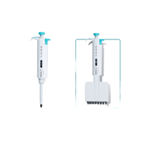 Pistolet distributeur de doseur quantitatif micro-réglable à 8 canaux Bkman Échantillonneur de pipette à canal unique dans une bio-pipette en plastique