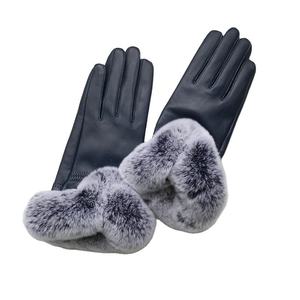 Women's Premium Leather Winter <b>Gloves</b> Soft Thermal Cold Weather <b>Gloves</b> for Ski & Outdoor Activities <b>Warm</b> Breathable Party <b>Gloves</b> - Product Image 3