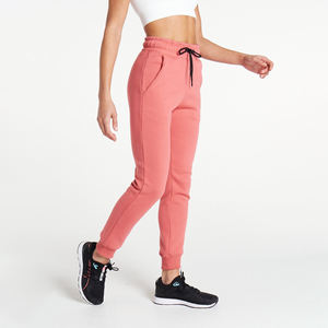 Pantalon crayon d'hiver pour femme, personnalisable avec logo, en molleton polyester/coton, respirant, séchage rapide, teint uni, vente en gros - Product Image 4