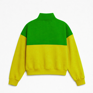 Sudadera con cremallera corta para mujer Chi Eta Phi, jersey casual con cuello simulado y cremallera, suéter con cuello alto y cremallera. - Product Image 5