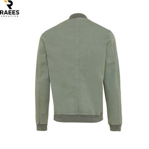 Blouson Bomber Décontracté Style Pro Coupe Ergonomique Fournisseur en Gros Blouson Aviateur en Cuir Véritable Design Poignets Côtelés Haut de Gamme - Product Image 4