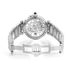 Iced Out Moissanite <b>Watch</b> VVS Diamond Hip Hop Fashion Stainless Steel <b>Quartz</b> 20mm Band Glass Dial <b>Men</b> - Product Image 4