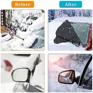 Cubierta para Parabrisas de Coche para Invierno, Protector contra Nieve, Hielo y Heladas, Parasol; para Proteger los Coches de Condiciones Climáticas Extremas - Product Image 5