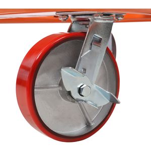 Carro de Servicio para Paneles de Yeso de Alta Resistencia con Ruedas de Poliuretano de 8 Pulgadas y Buje de Acero, Capacidad de Carga de 3300 lb - Product Image 4