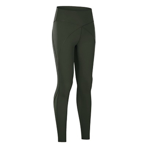 Leggings de Yoga Transpirables de Cintura Alta para Mujer, Tallas Grandes, Tecnología de Absorción de Humedad, Control de Abdomen, Sólidos, Sin Costuras, Reversibles - Product Image 4