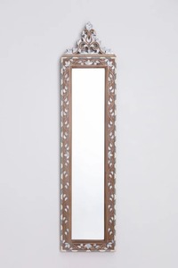 High-End Designer Mother of Pearl Inlay Arabic Wall <b>Mirror</b> Frame Luxury Decorative Accent for Modern Home Decor - Product Image 3