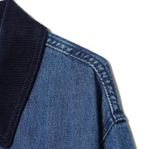 Nueva Colección 2026: Chaqueta Holgada con Cuello en Bloques de Color a la Moda, Top Retro de Manga Larga para Mujer - Product Image 5