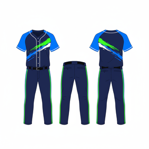 Uniformes de Béisbol Personalizados de Alta Calidad, Conjuntos Completos, Sublimados, para Adultos, Camisetas y Pantalones - Product Image 3