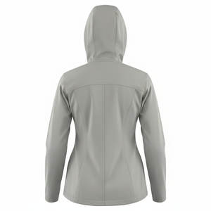 Blouse de travail professionnelle pour femmes, à capuche, entièrement zippée, uniforme médical, veste de maintien au chaud, tenue de travail pour hôpital et médecins, blouses souples - Product Image 3