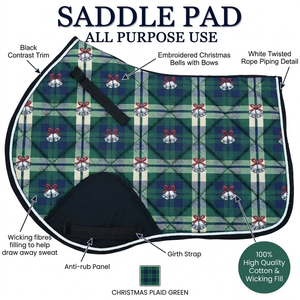 Tapis de selle personnalisé et confortable pour le saut anglais, équipement d'équitation western, tapis de selle pour chevaux - Product Image 2