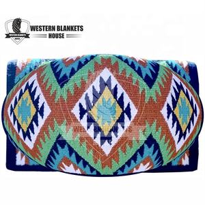 Couverture de selle en coton occidental de ranch de sports de plein air à usage intensif sur mesure - Product Image 6