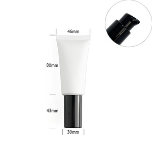 Tube laminé en aluminium PE ABL de haute qualité avec différents bouchons de pompe pour l'emballage de crème solaire et de soins de la peau - Product Image 1