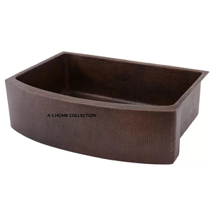 Évier en cuivre à texture martelée pour la maison, les hôtels, les villas, la cuisine, la décoration, l'usage domestique – Le meilleur évier en cuivre décoratif - Product Image 5