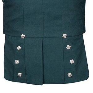 Veste Prince Charlie pour homme de qualité supérieure, en cachemire tricoté, à un seul bouton, avec un design écossais personnalisé - Product Image 3