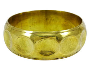 Anneaux de serviette artisanaux en laiton émaillé multicolore, imprimés, faits à la main, pour la décoration de table de mariage, idéaux pour les fêtes, vente en gros, articles cadeaux - Product Image 2